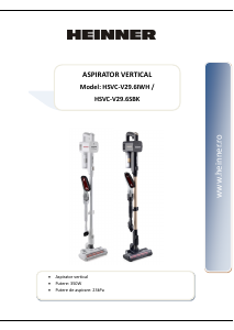 Manual Heinner HSVC-V29.6SBK Vacuum Cleaner