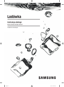 Instrukcja Samsung RT50K6335SL Lodówko-zamrażarka