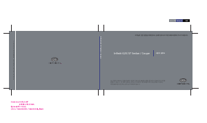 사용 설명서 Inifiniti G37 (2013)