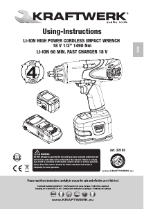 Manual Kraftwerk 32102 Impact Wrench