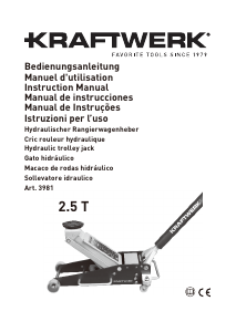 Manuale Kraftwerk 3981 Cric