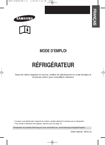 Mode d’emploi Samsung RT53EASW Réfrigérateur combiné