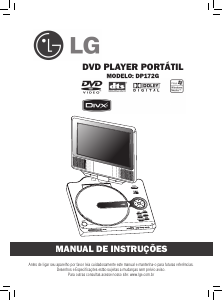 Manual LG DP172G Leitor de DVD