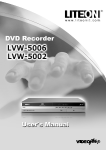 Handleiding Liteon LVW-5006 DVD speler