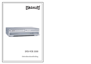 Handleiding Magnum VCR3300 DVD-Video combinatie