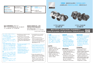 Manuale Nikon 6x15 CF Binocolo