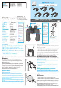 Manuale Nikon Action EX 12x50CF Binocolo