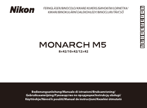 Manuál Nikon Monarch M5 10x42 Dalekohled