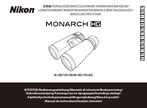 Manuál Nikon Monarch HG 8x42 Dalekohled