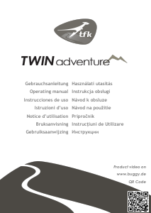 Bruksanvisning TFK Twin Adventure Barnvagn