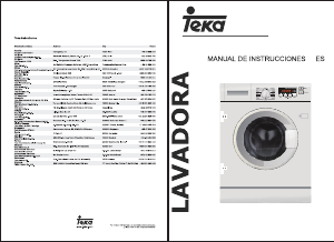 Manual de uso Teka LI3 1470 E Lavadora