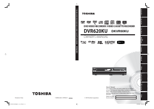 Handleiding Toshiba DVR620KU DVD-Video combinatie