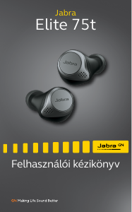 Használati útmutató Jabra Elite 75t Fejhallgató