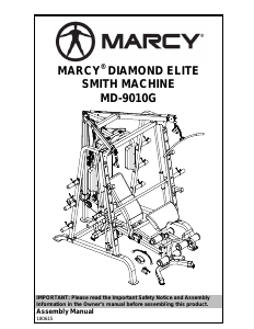 Handleiding Marcy MD-9010G Fitnessapparaat