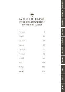 说明书 Perrelet A1091/A First Class Double Rotor Skeleton 手表