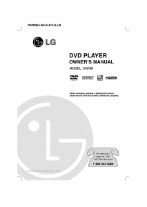 Manual LG DN798 DVD Player