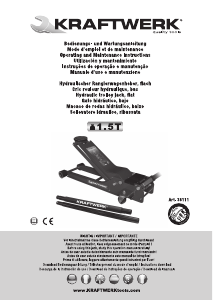 Manual de uso Kraftwerk 38111 Cric