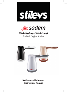Kullanım kılavuzu Stilevs Sadem Kahve makinesi
