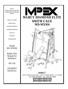 Manual Impex MD-MXM6 Multi-gym