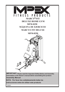 Manual Impex MFM-8250 Multi-gym