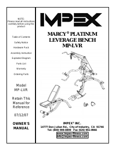 Manual Impex MP-LVR Multi-gym