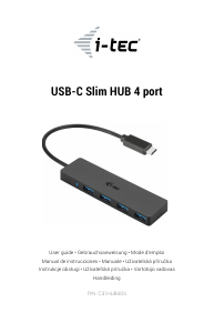 Manual de uso i-Tec C31HUB404 Concentrador USB