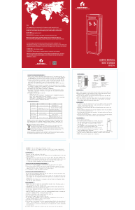 Manual Costway EP22276USA Water Dispenser