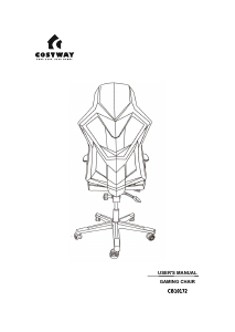 Manual Costway CB10172BLA Office Chair