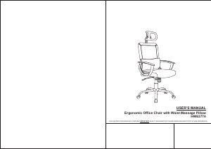Bedienungsanleitung Costway HW63774A Bürostuhl