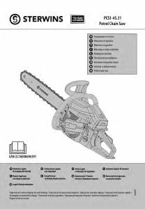 Manual Sterwins PCS1-45.31 Motosserra