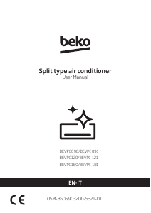 Manual BEKO BEVPC 121 Air Conditioner