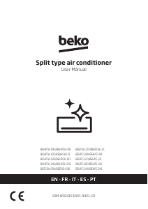 Manual de uso BEKO BEHPGH 241 Aire acondicionado