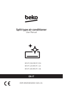 Manuale BEKO BEVPC 120 Condizionatore d’aria