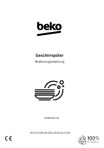 Bedienungsanleitung BEKO DFN04321W Geschirrspüler