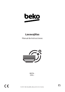 Manual de uso BEKO BDFN36640XC Lavavajillas
