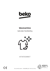 Handleiding BEKO WTV8716XBWST Wasmachine