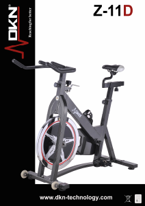 Εγχειρίδιο DKN Z-11D Ποδήλατος γυμναστικής