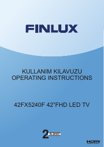 Manual Finlux 42FX5240F LED Television