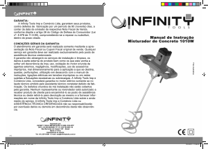 Manual Infinity 1010W Misturador