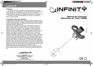 Manual Infinity 1600W Misturador