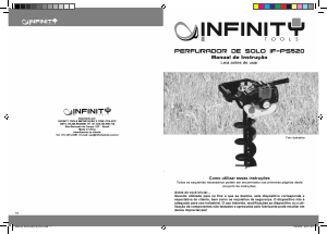 Manual de uso Infinity IF-PS520 Taladro de tierra