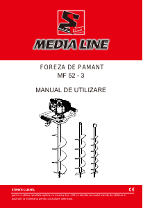 Manual Media Line MF 52-3 Burghiu de pamant