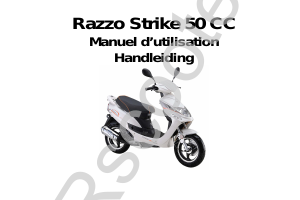 Handleiding Razzo Strike 50cc (2011) Scooter