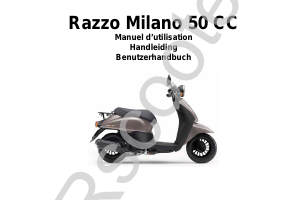 Handleiding Razzo Milano 50cc (2012) Scooter