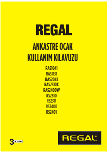 Kullanım kılavuzu Regal RAS2310X Ocak