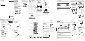 Manual Sony Bravia KLV-40R252F LCD Television