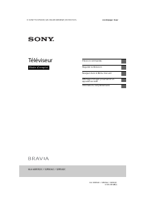 Mode d’emploi Sony Bravia KLV-40R352C Téléviseur LCD