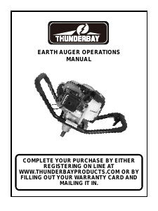 Manual Thunderbay Y43 Earth Auger