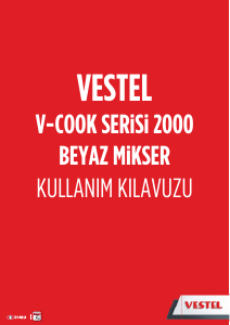 Kullanım kılavuzu Vestel V-Cook 2000 El mikseri