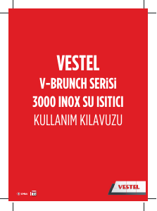 Kullanım kılavuzu Vestel V-Brunch 3000 Çaydanlık